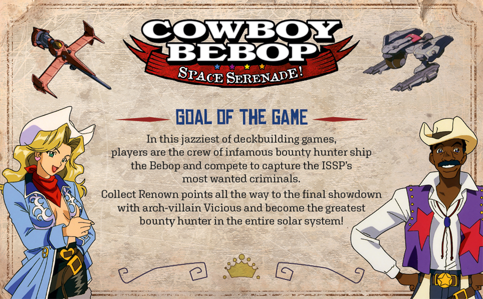 Cowboy Bebop: Space Serenade - Boardgame