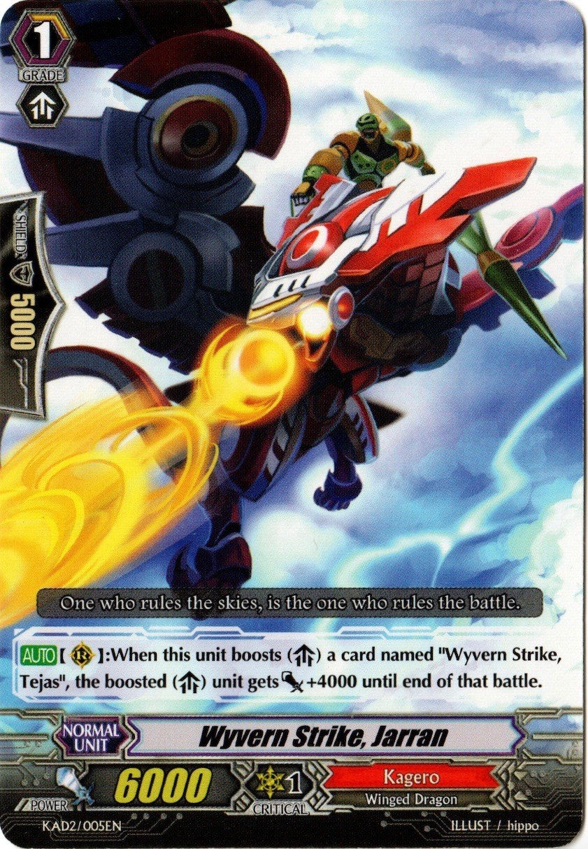 Wyvern Strike, Jarran (KAD2/005EN) [Kero Kero Ace Pack]