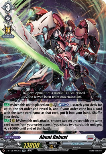 Abent Robust (D-BT08/023EN) [Minerva Rising]