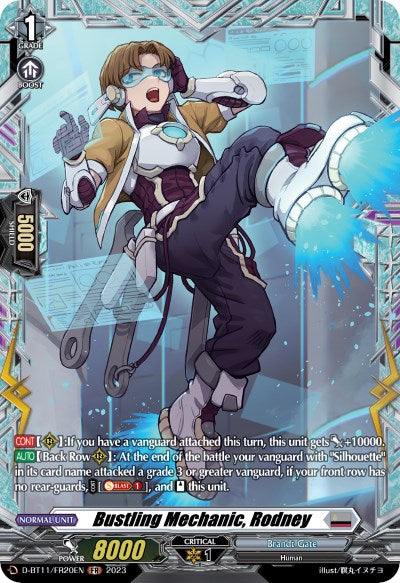 Bustling Mechanic, Rodney (D-BT11/FR20EN) [Clash of the Heroes]