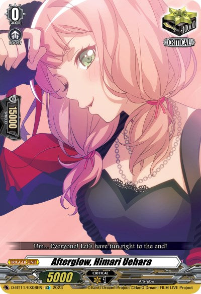 Afterglow, Himari Uehara (D-BT11/EX08EN) [Clash of the Heroes]