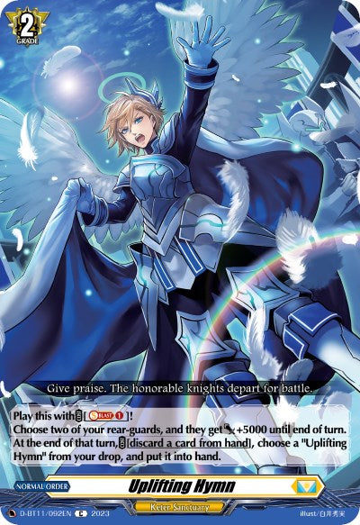 Uplifting Hymn (D-BT11/092EN) [Clash of the Heroes]