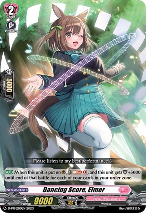 Dancing Score, Elmer (D-PR/280) [D Promo Cards]