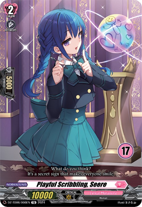 Playful Scribbling, Seere (17) (DZ-TD06/008EN) [Start Up Trial Deck: Lyrical Monasterio]