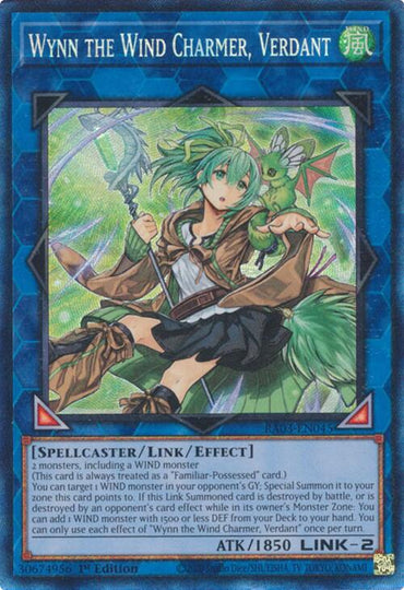 Wynn the Wind Charmer, Verdant (CR) [RA03-EN045] Prismatic Collector's Rare