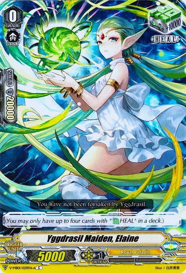 Yggdrasil Maiden, Elaine (V-MB01/029EN-A) [PSYqualia Strife]