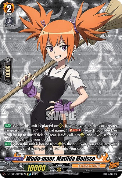 Wudu-maer, Matilda Matisse (D-TB03/SP20EN) [Shaman King]