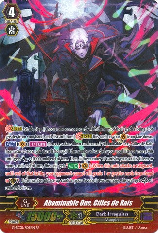 Abominable One, Gilles de Rais (G-RC01/S09EN) [Revival Collection]