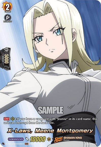 X-Laws, Meene Montgomery (D-TB03/SKR058EN) [Shaman King]