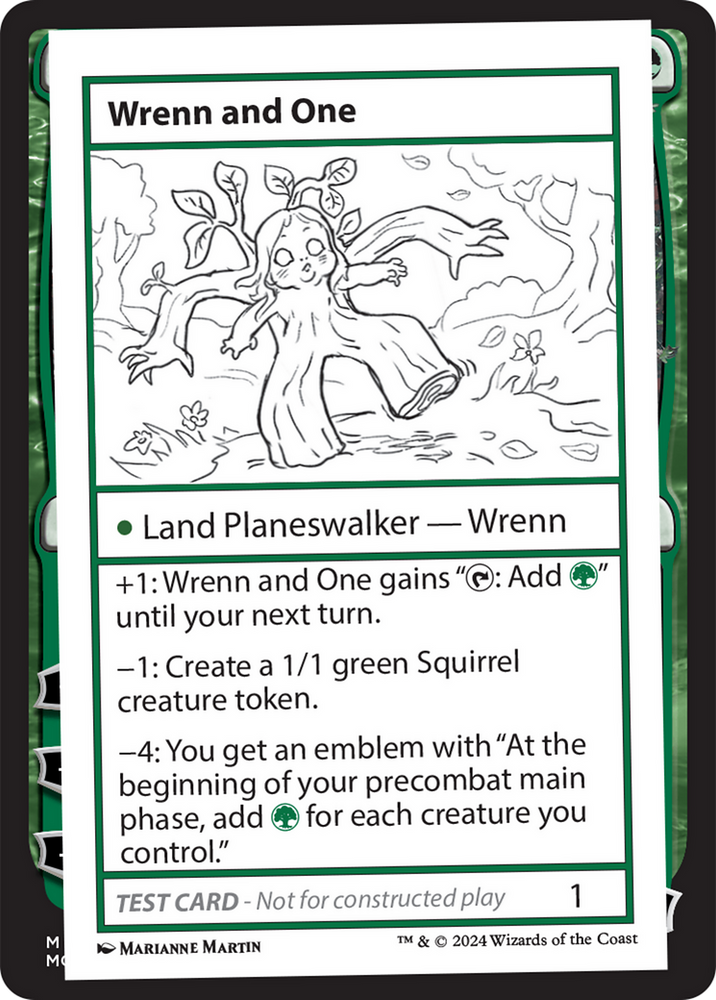 Wrenn and One [Mystery Booster 2 Playtest Cards]