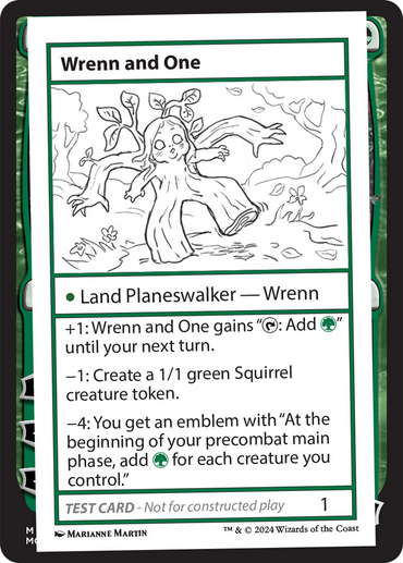 Wrenn and One [Mystery Booster 2 Playtest Cards]