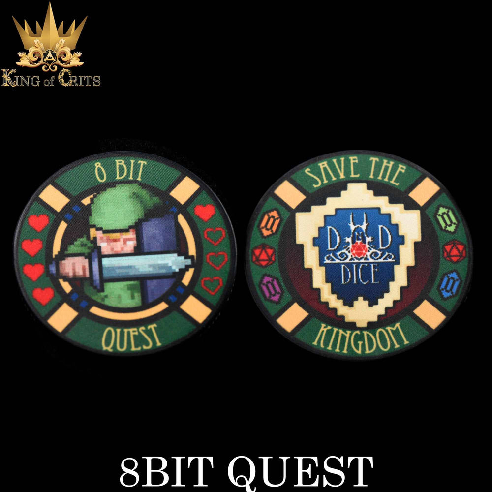 8BIT Quest - 11 Dice Set